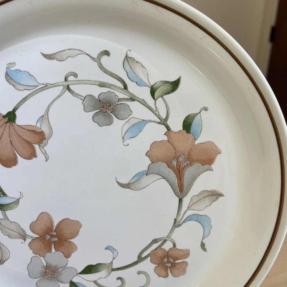 VINTAGE Kenmark Keystone Autumn Swirl 165 Ceramic Made In Japan